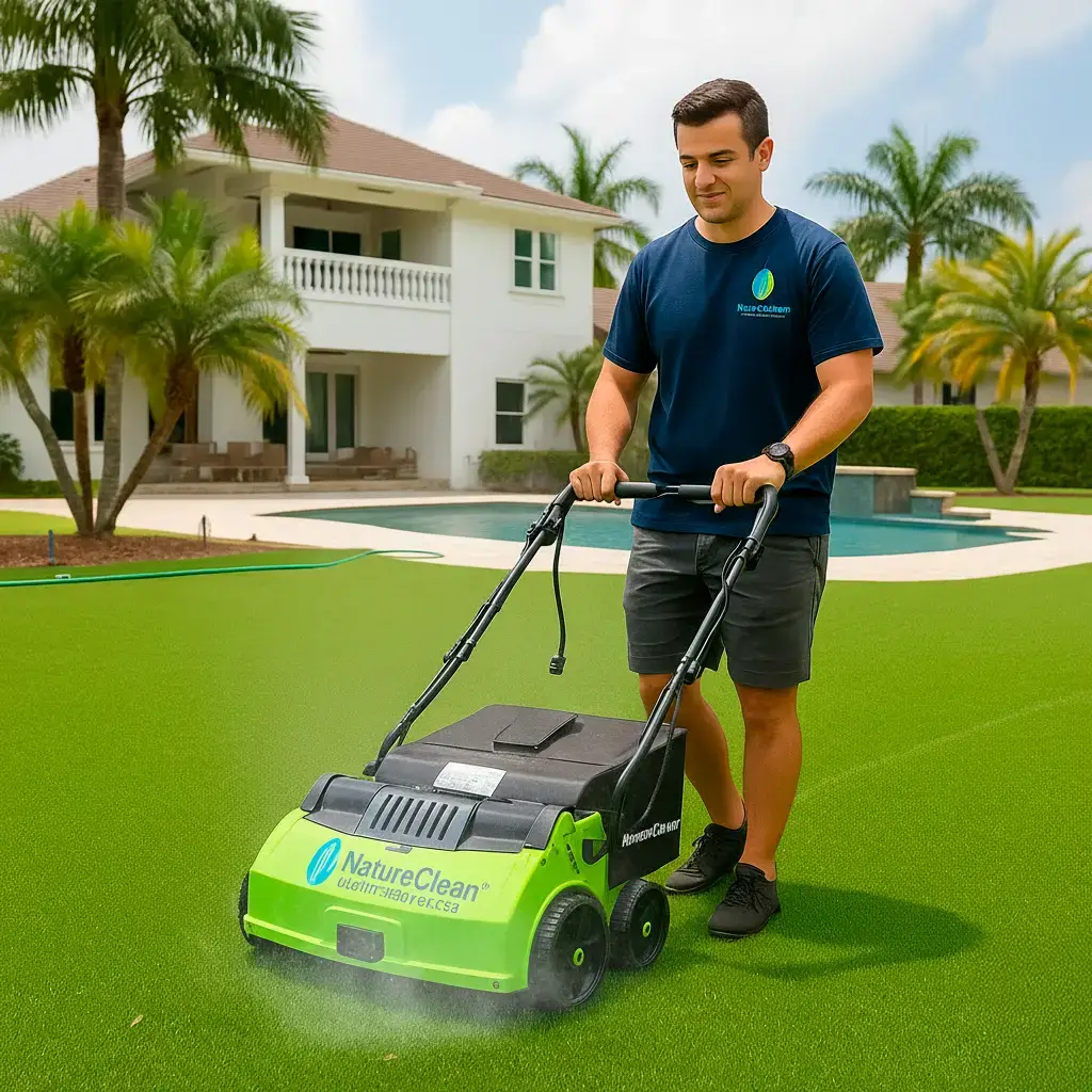 Professional Artificial Grass Cleaning & Pet Odor Elimination