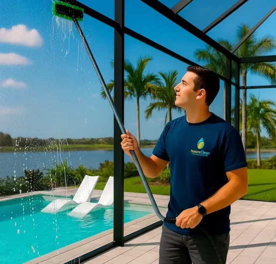 Pool Cage Cleaning